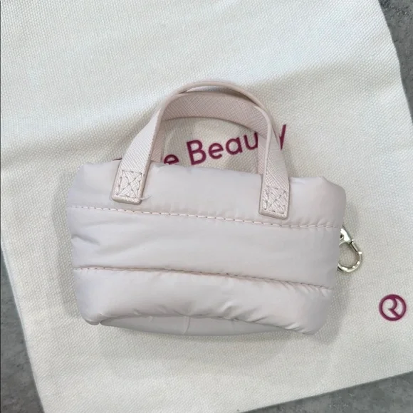 Rare Beauty Mini Tote Bag in Light Pink - Picture 3 of 4